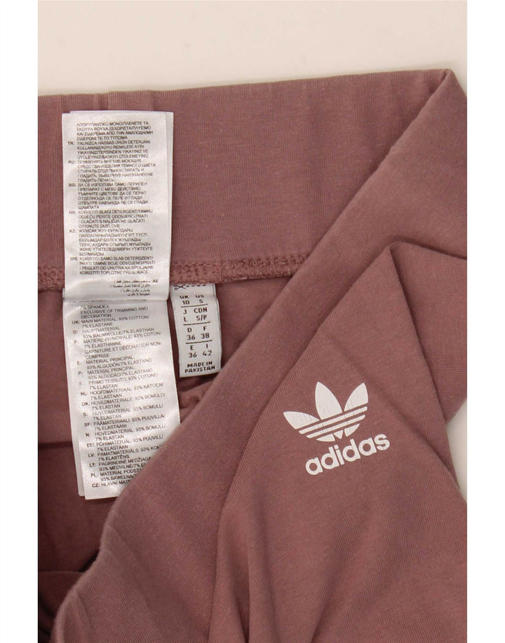 Adidas Leggings para mujer Reino Unido 10 Pequeño Algodón Marrón