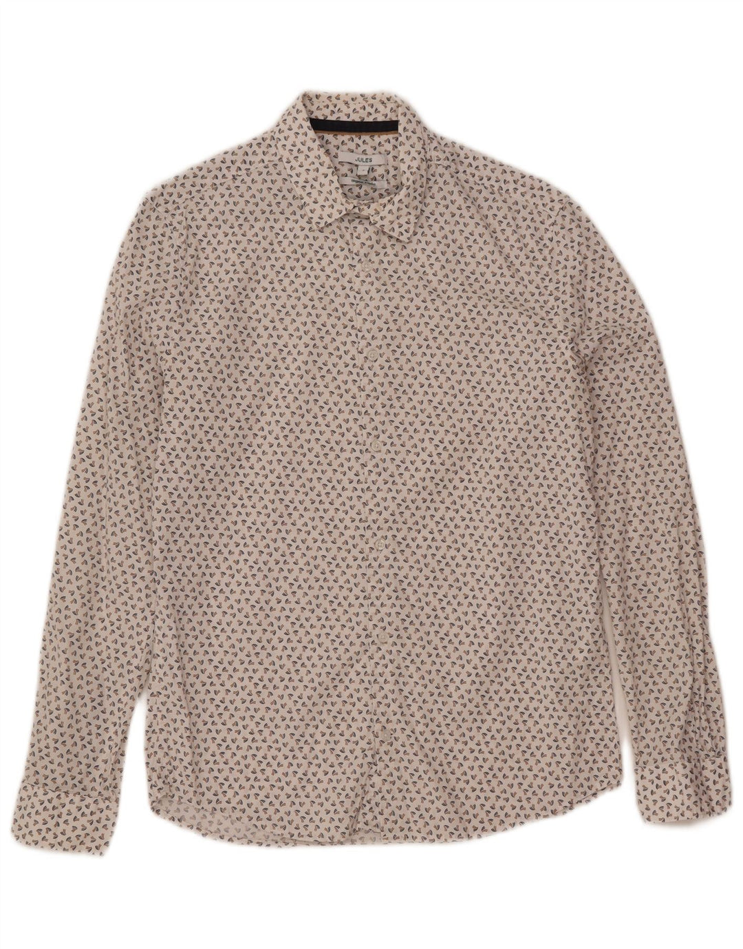 Jules Camisa Regular Fit Con Estampado Abstracto Para Hombre Algodón Blanco Pequeño