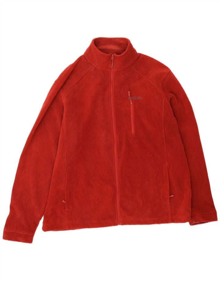 Chaqueta polar para hombre Mountain Warehouse ES 46 3XL Poliéster rojo