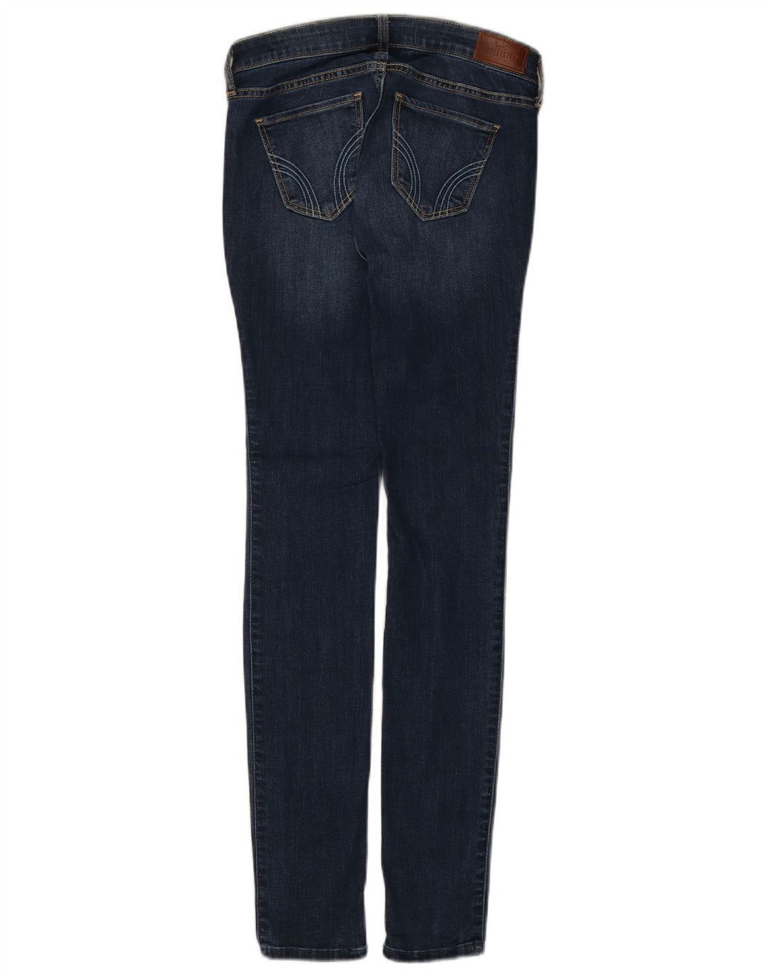 HOLLISTER Jeans súper ajustados de cintura baja para mujer US 0 XS W24 L30 Algodón azul
