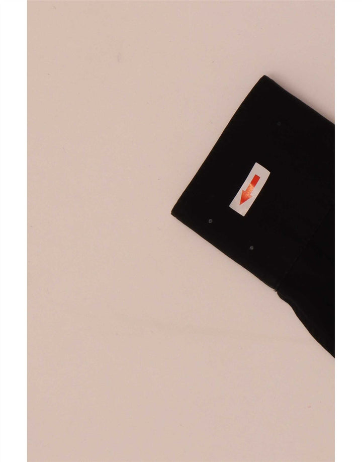 Camisa Reiss Hombre Mediana Algodón Negro