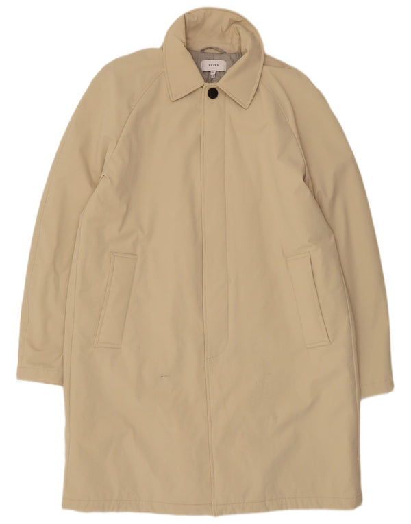Abrigo Reiss para hombre UK 42 XL Poliamida beige