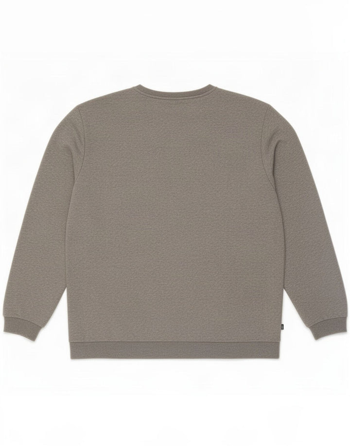 Puma Sudadera gráfica para hombre Jumper 4XL Algodón moteado gris