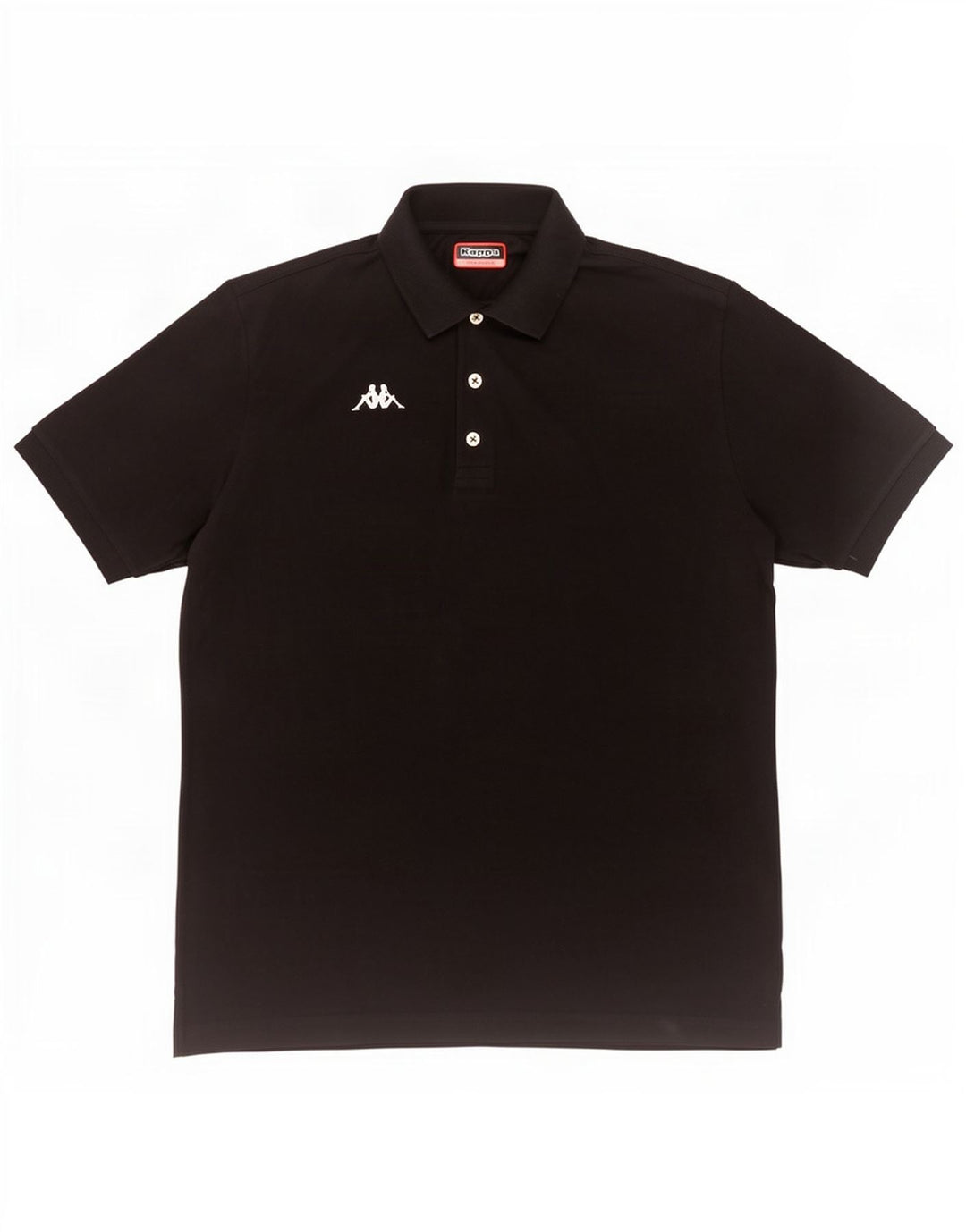 Kappa Polo Hombre 2XL Algodón Negro