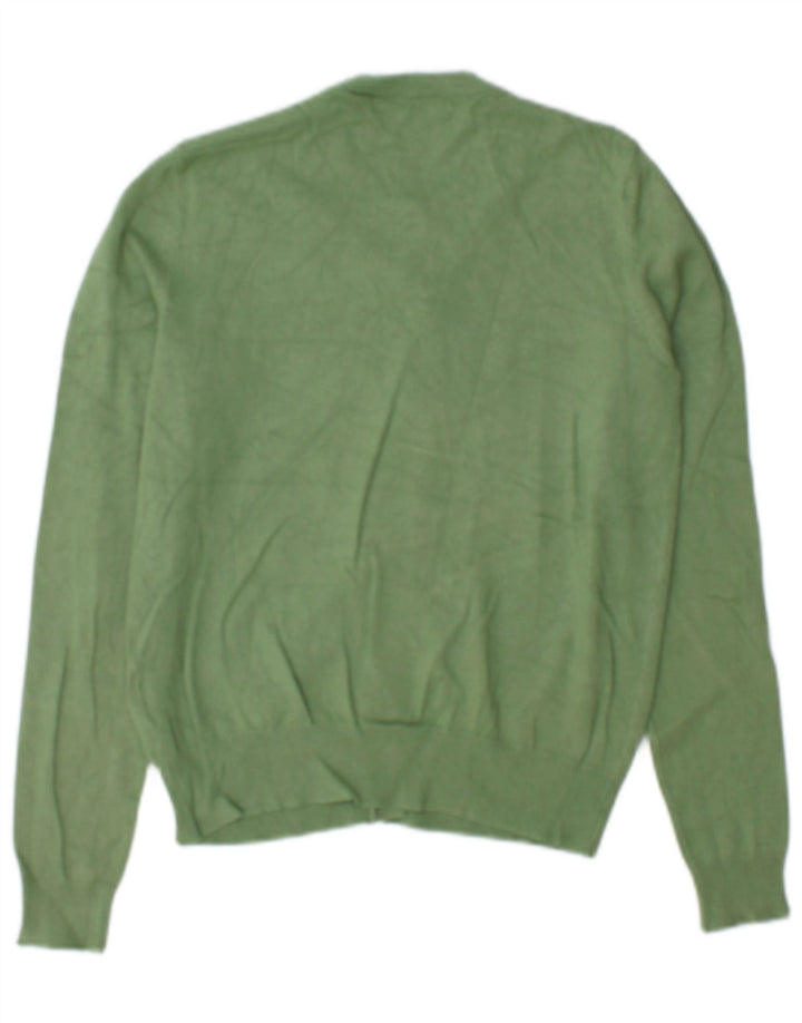 Marks & Spencer Suéter tipo cárdigan para mujer UK 10 Small Green