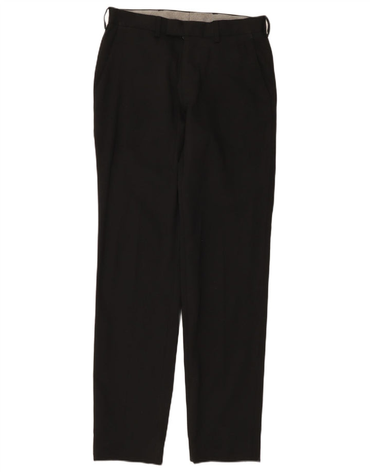 Marks & Spencer Pantalones de traje ajustados para mujer W28 L33 Negro