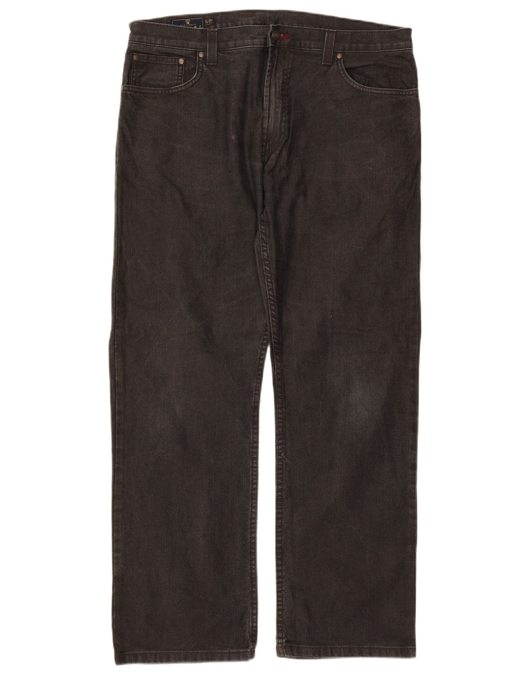 Marks & Spencer Vaqueros rectos Blue Harbor para hombre W38 L31 Algodón negro