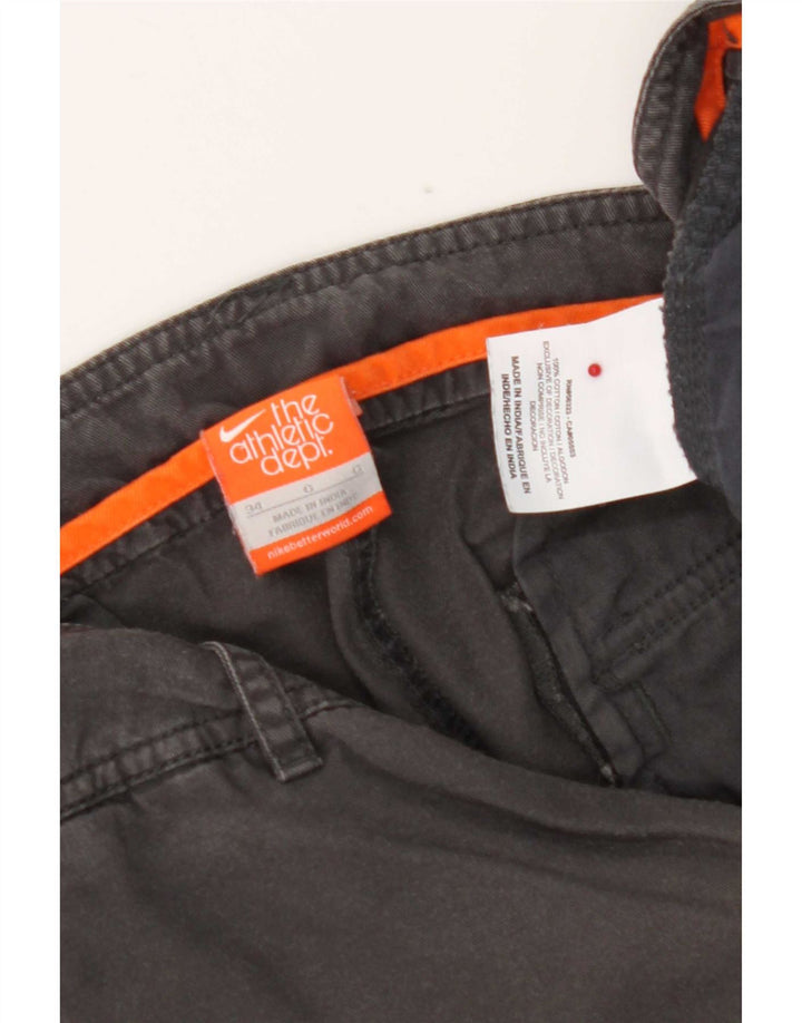 Pantalones cortos tipo cargo Nike para hombre W34 Algodón gris grande