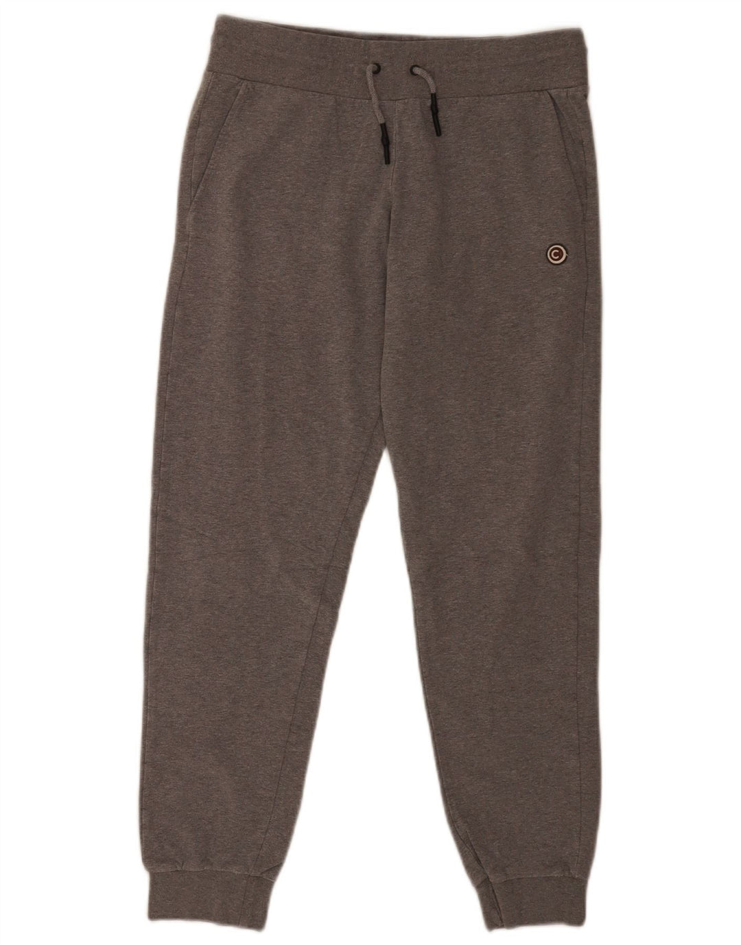 Mujer Colmar Pantalones De Chándal Joggers De Algodón Moteado Gris Medio