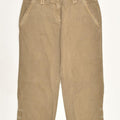CERRUTI 1881 Womens Straight Capri Trousers IT 42 Medium W30 L21 Brown | Vintage Cerruti 1881 | Thrift | Second-Hand Cerruti 1881 | Used Clothing | Messina Hembry 