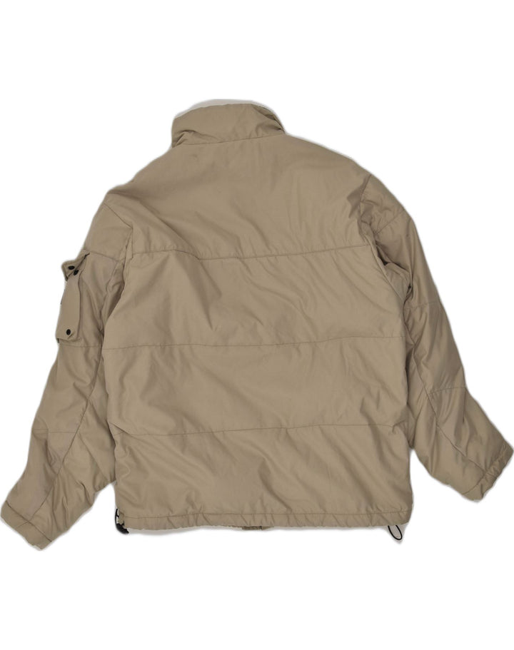 PEPE JEANS Chaqueta acolchada para hombre UK 36 Small Beige Poliéster