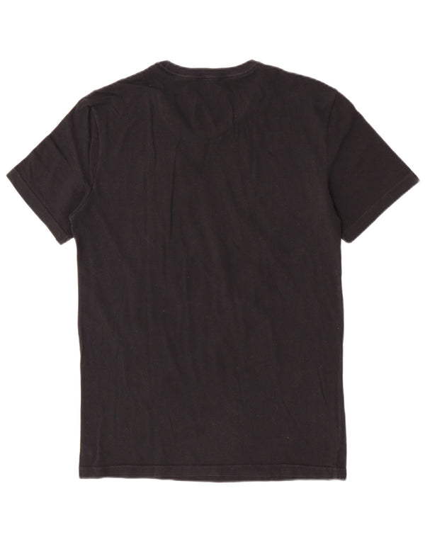 Camiseta Nike Dri Fit para hombre Top mediano de algodón negro