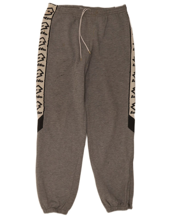 Lotto Pantalones de Chándal para Hombre Joggers UK 40/42 Large Gris Colorblock