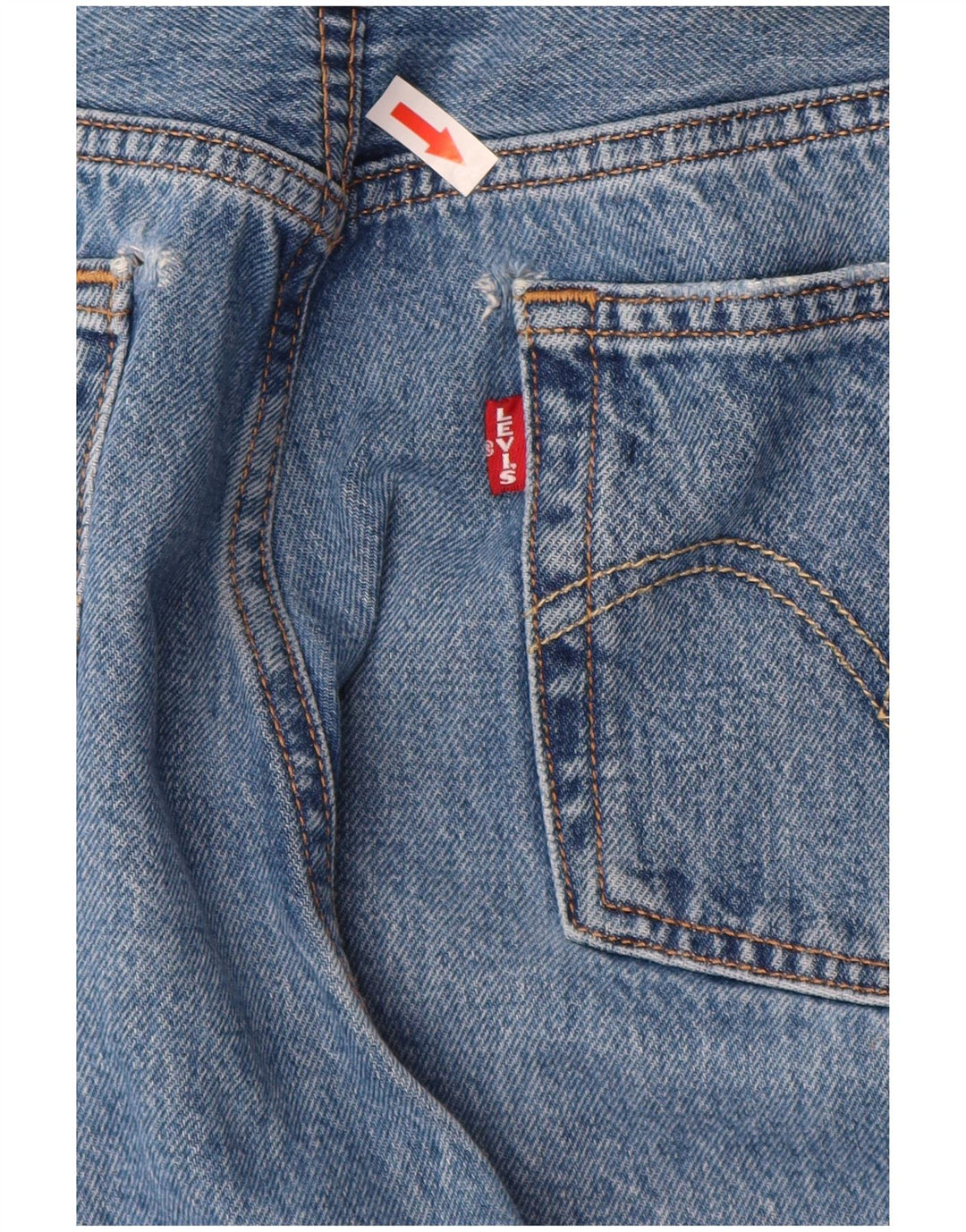 Vaqueros Levi's Mujer 501 Rectos W30 L30 Azul