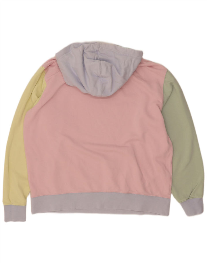 Nike - Jersey con capucha extragrande para mujer, talla 40, talla mediana, multicolor