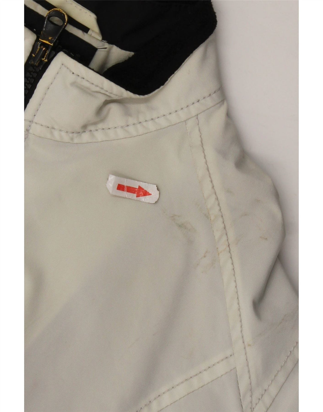 Refrigiwear Chaqueta impermeable para mujer UK 44 Grande Poliamida blanca