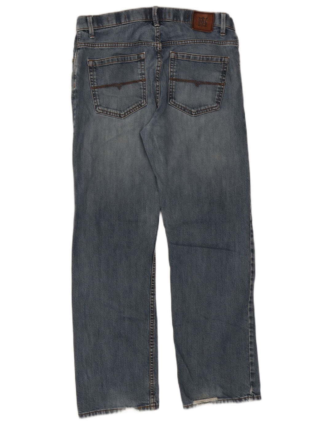 Marks & Spencer Vaqueros rectos de corte regular para hombre W34 L31 Algodón azul
