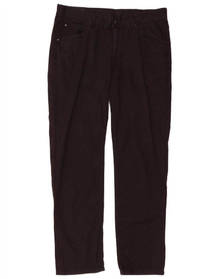 Vaqueros rectos Lee para hombre W36 L30 Algodón negro