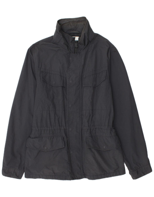 Aspesi Chaqueta utilitaria para hombre UK 42 XL Poliamida azul marino