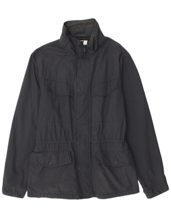 Aspesi Chaqueta utilitaria para hombre UK 42 XL Poliamida azul marino
