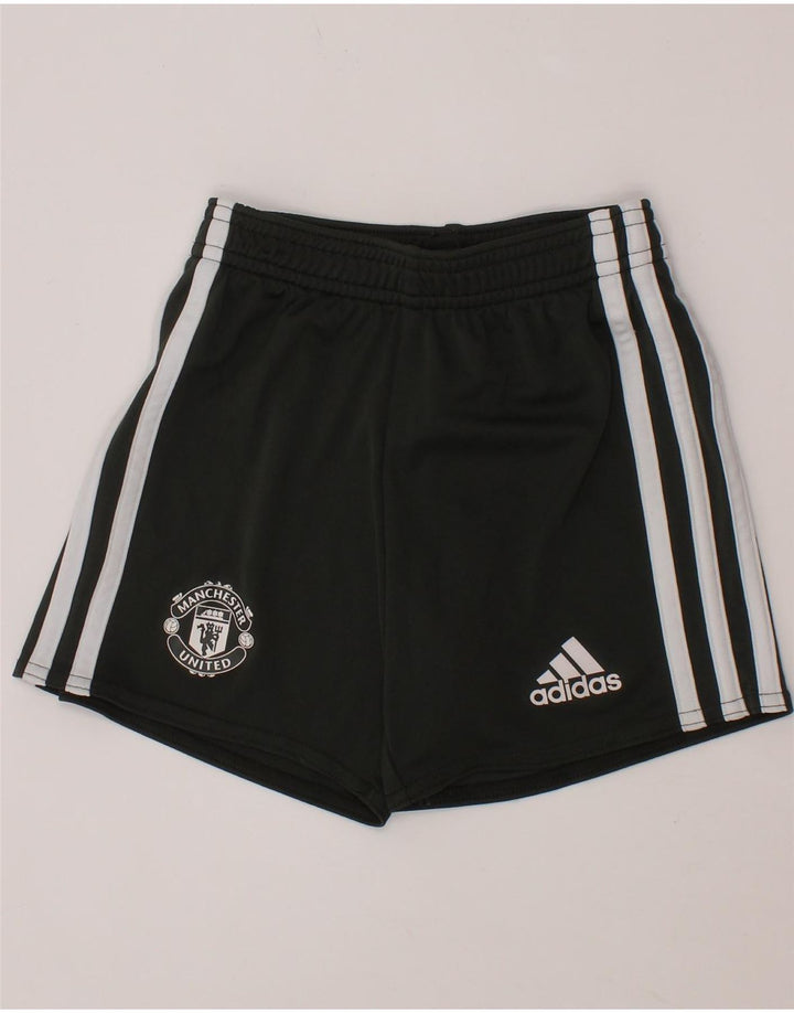 ADIDAS Pantalón corto deportivo Manchester United para niño 3-4 años Negro Poliéster