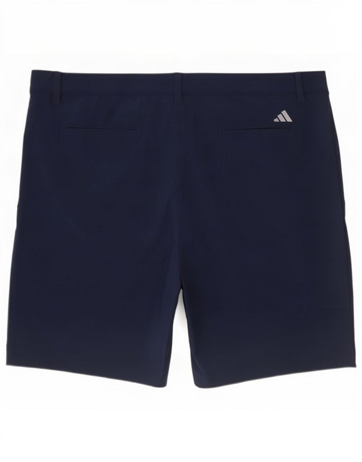 Adidas Mens Chino Shorts W40 XL Azul Marino Poliéster