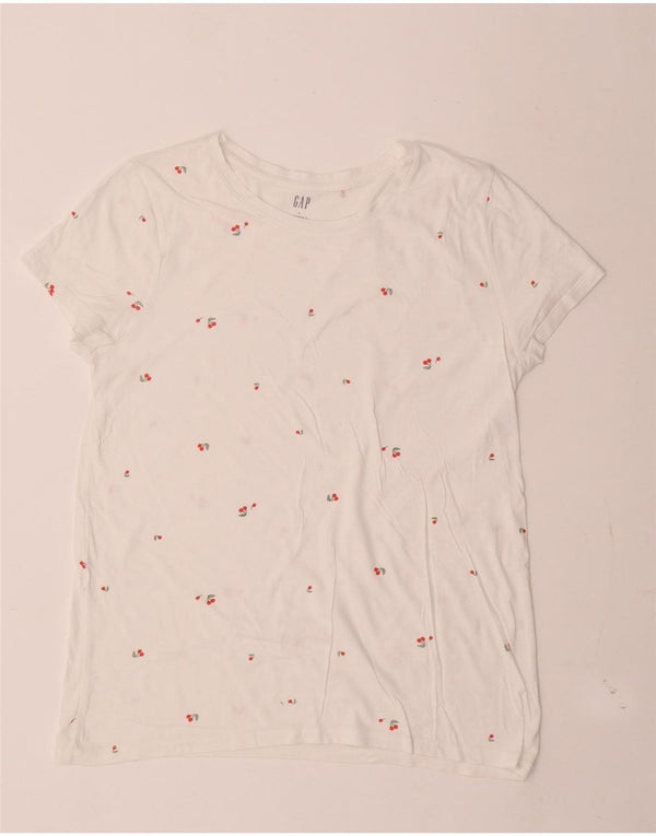 Gap Camiseta para mujer Top UK 44 Large White Spotted