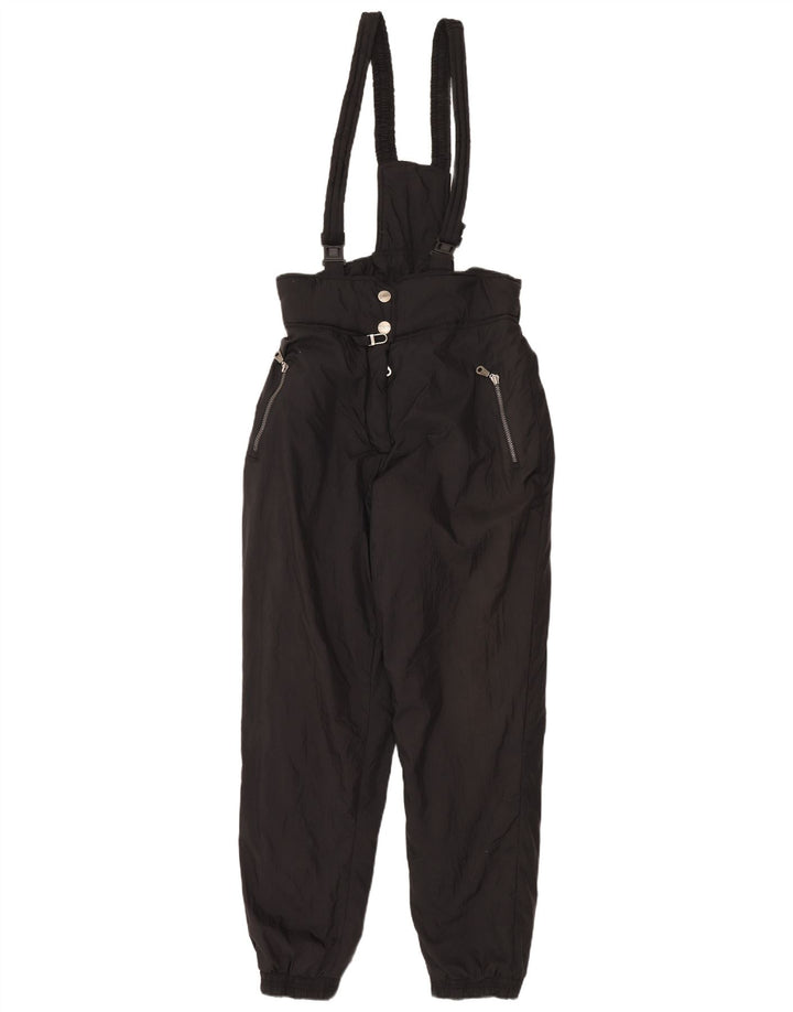 Rodeo - Pantalones de esquí para hombre, talla 40, talla grande, poliamida negra