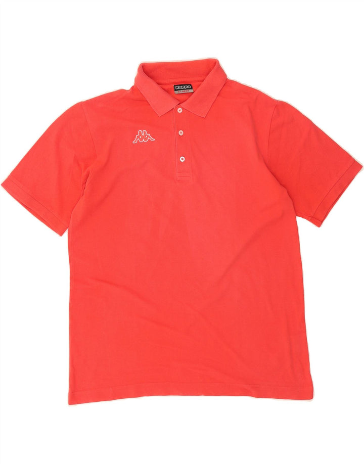 KAPPA Mens Polo Shirt XL Red Cotton Vintage Kappa and Second-Hand Kappa from Messina Hembry 