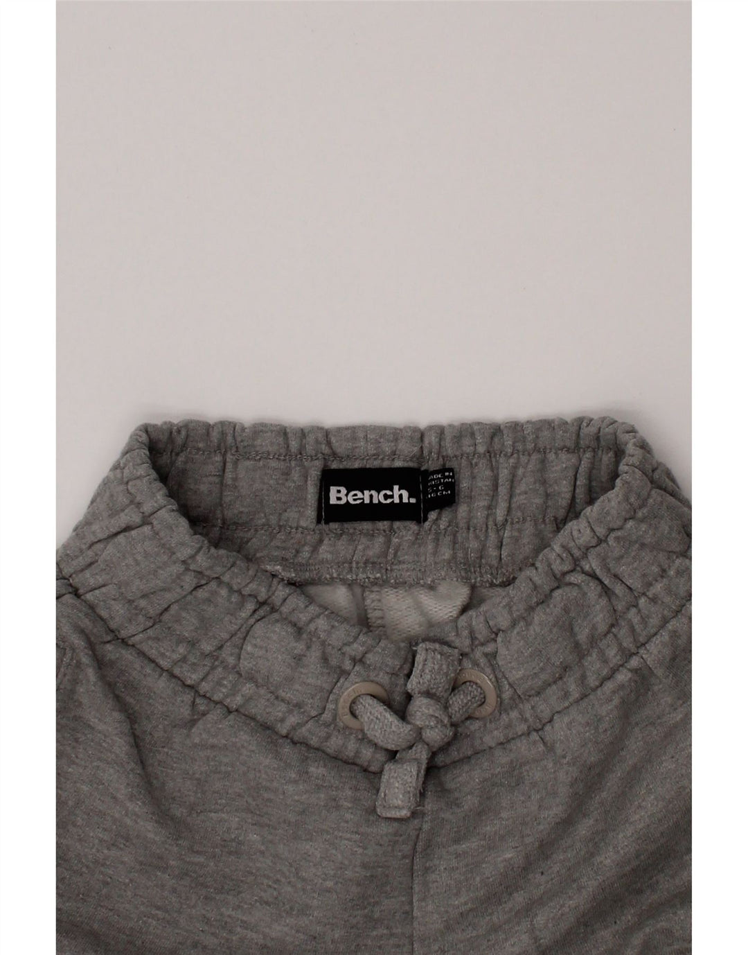 BENCH Pantalón corto deportivo para niña 5-6 años Gris Algodón