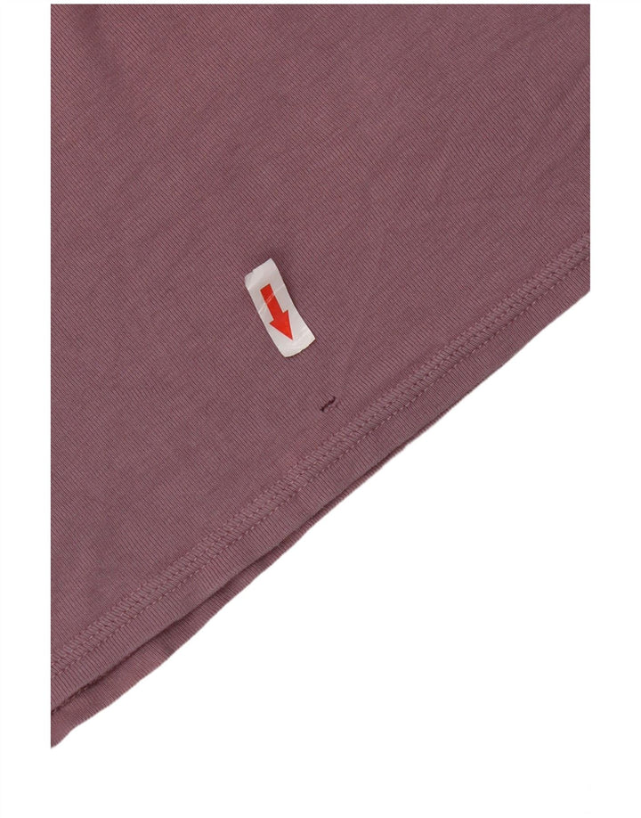 Benetton Mujer Top Manga Larga ES 42 Mediano Morado
