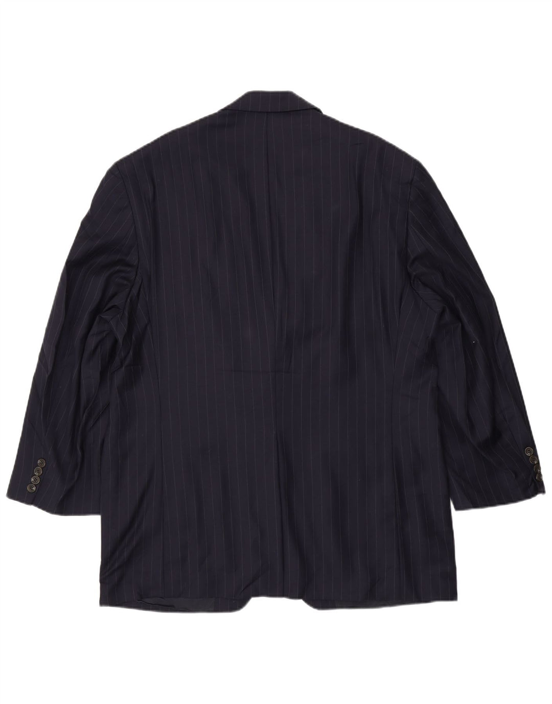 Chaps Ralph Lauren Chaqueta Blazer para Hombre UK 46 2XL Azul Marino Rayas Pintadas