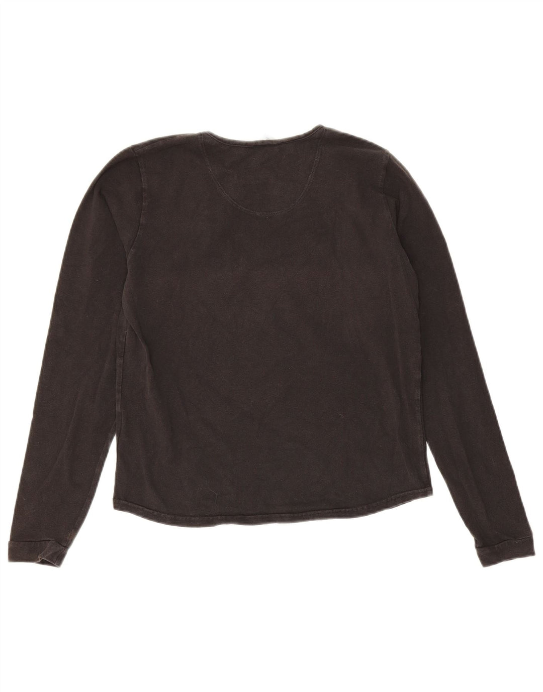 Nike - Camiseta de manga larga para mujer US 4/6 pequeña de algodón negro