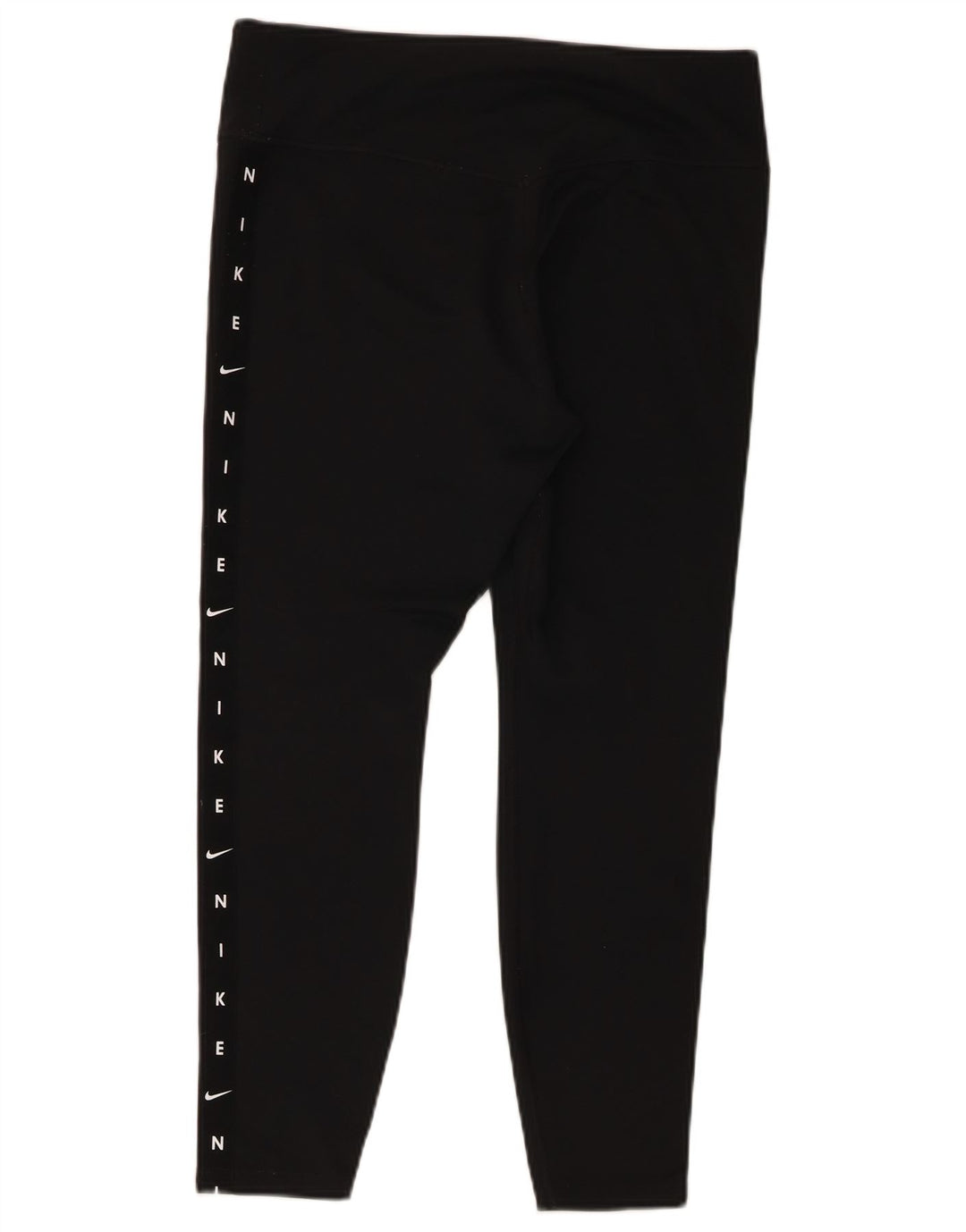 Nike Dri Fit Graphic Leggings para mujer, talla 40, poliéster negro grande