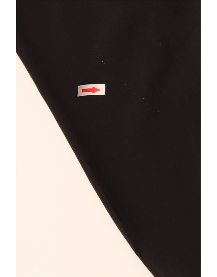 Reebok - Chaqueta de chándal para hombre, talla pequeña, color negro, poliéster