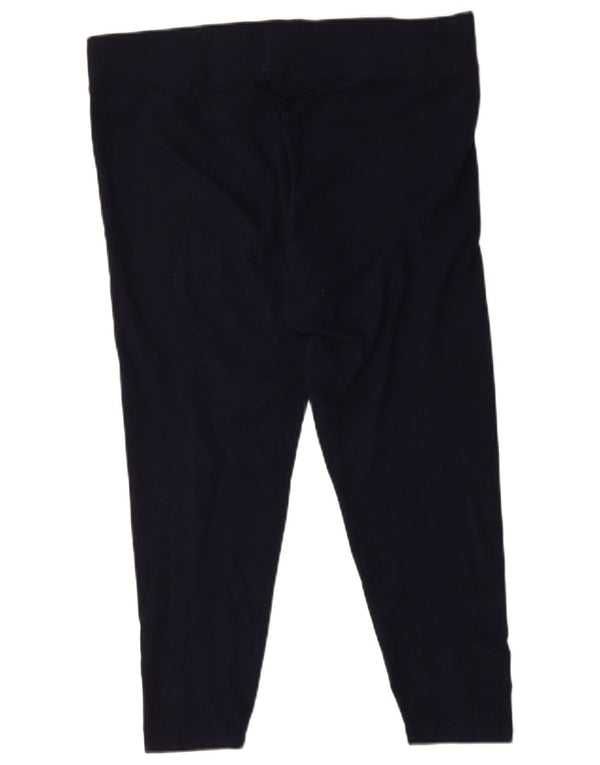 Marks & Spencer Leggings para mujer UK 40 XL Poliéster azul marino