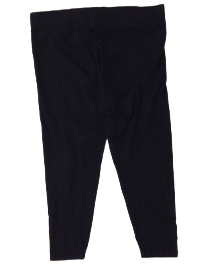 Marks & Spencer Leggings para mujer UK 40 XL Poliéster azul marino