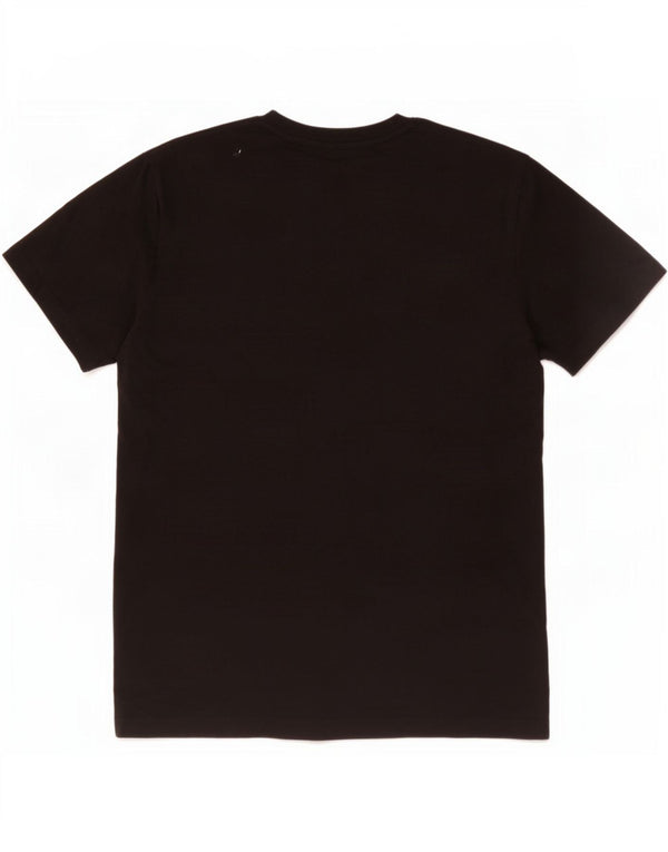 Vans Camiseta Classic Fit para hombre Top Small Black Cotton