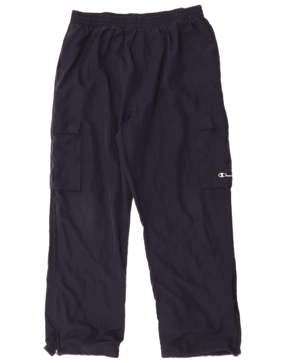Champion Hombres Cargo Cortavientos Pantalones Grande Azul Marino