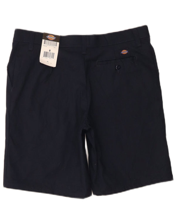 Dickies Pantalones cortos chinos gráficos para mujer US 8 Medium W30 Poliéster azul marino