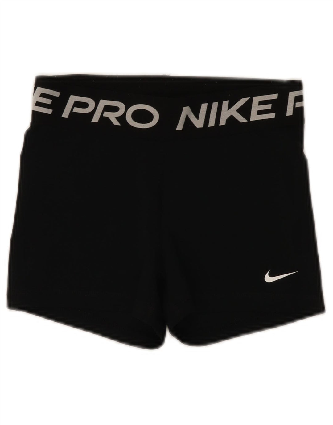 Nike Dri Fit Graphic - Pantalones cortos deportivos para mujer, talla 8, poliéster, color negro