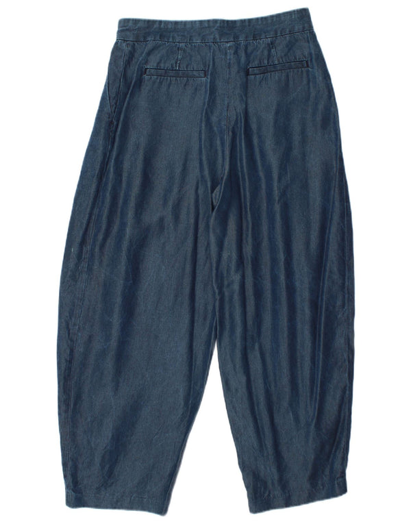 Armani Exchange Jeans cónicos de cintura alta para mujer US 2 XS W25 L24 Azul