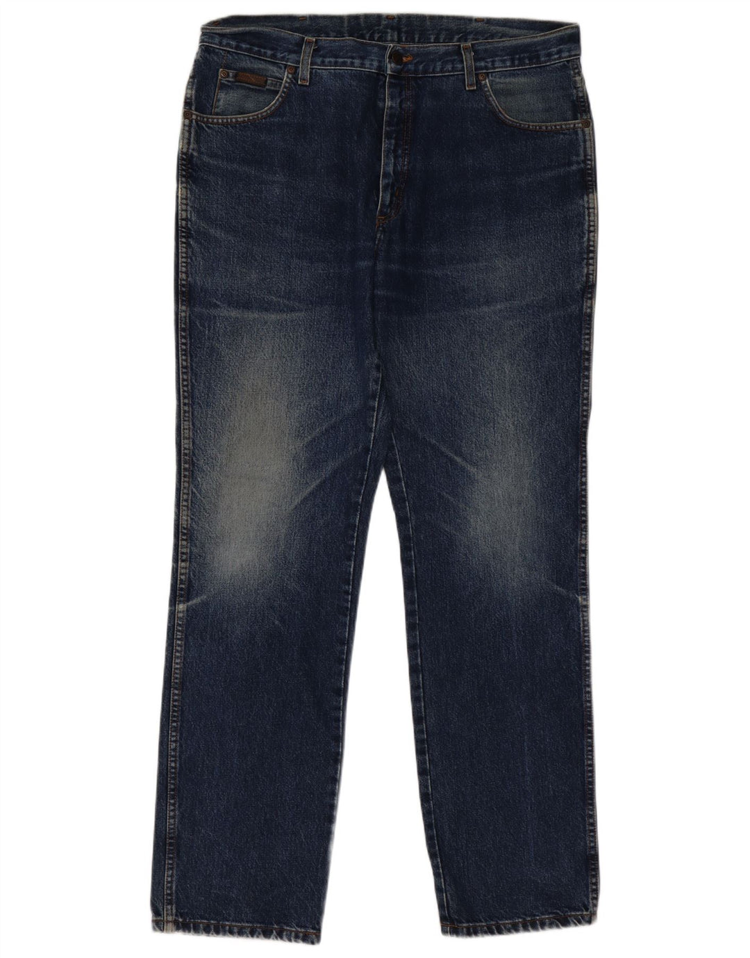 Wrangler Vaqueros rectos Texas para hombre W38 L34 Algodón azul
