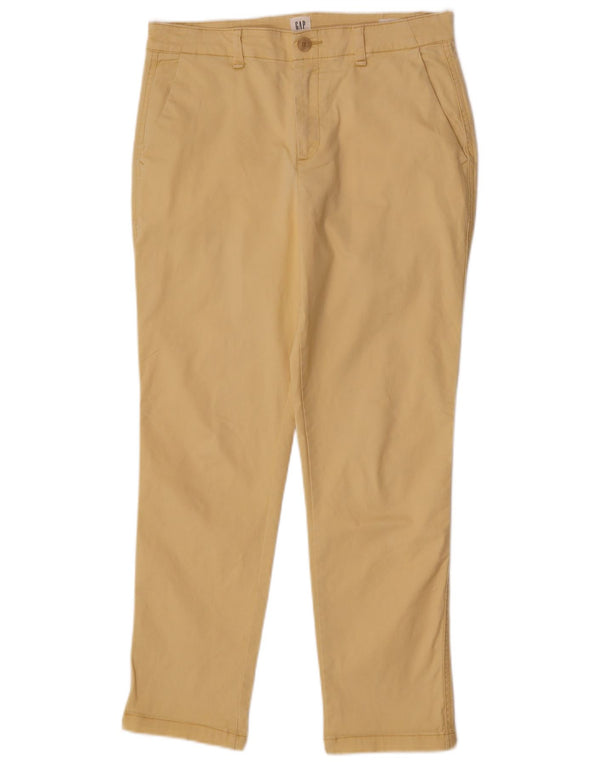 Gap Pantalones Chinos Novia Slim para Mujer US 6 Medium W28 L27 Algodón Amarillo