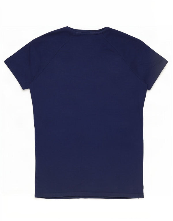 Camiseta Adidas Hombre Top Medium Azul Marino Algodón