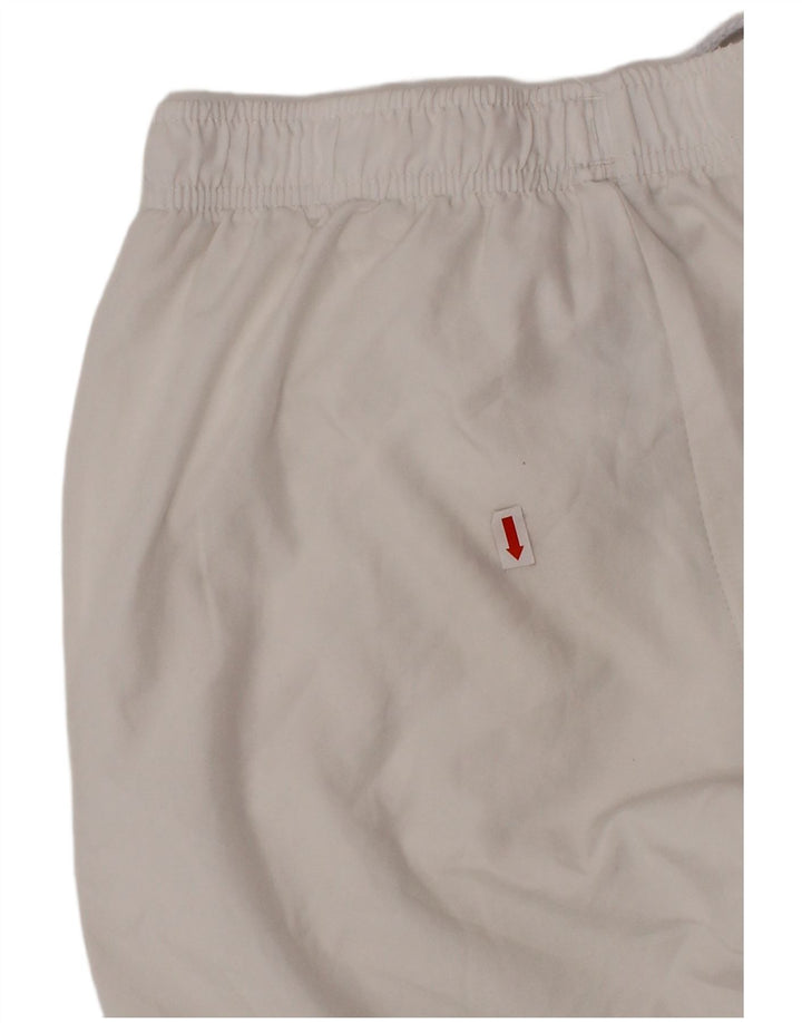PUMA Pantalón de chándal para niño Joggers 9-10 años Blanco Poliéster