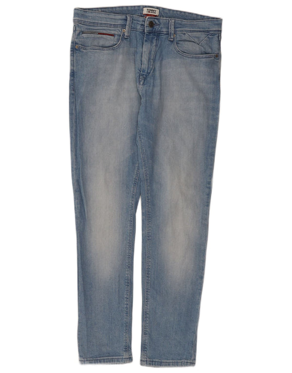 Tommy Hilfiger Vaqueros ajustados para hombre W32 L30 Algodón azul