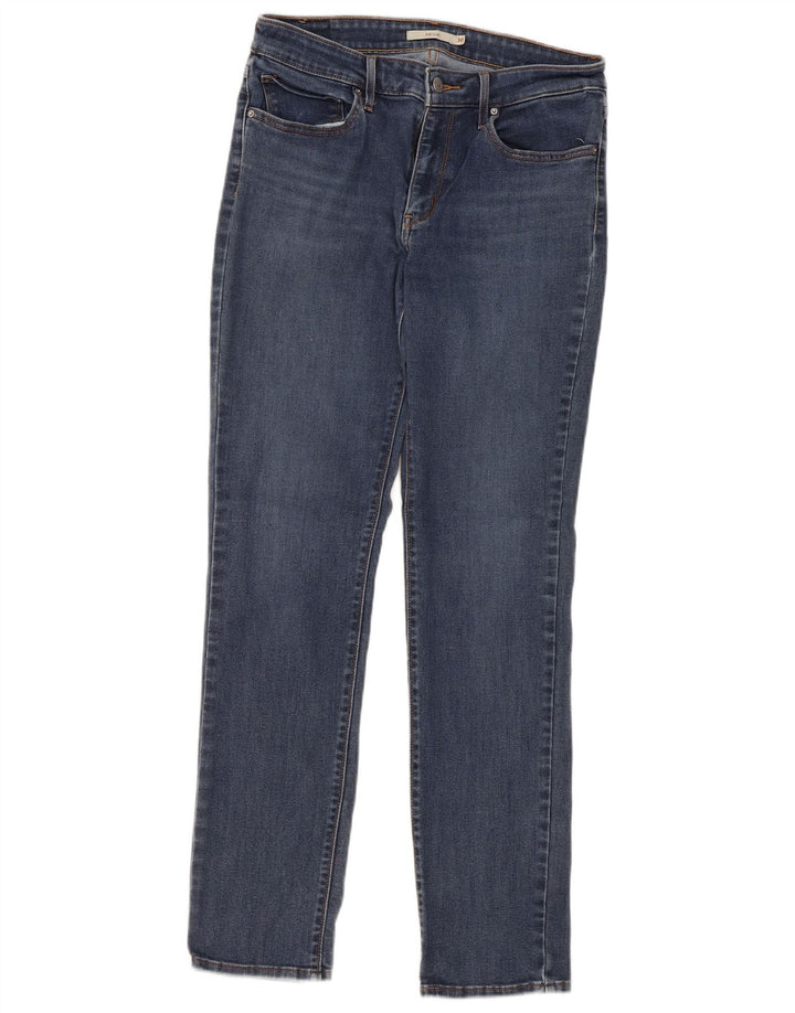 Vaqueros Levi's Mujer 712 Slim W30 L32 Algodón Azul