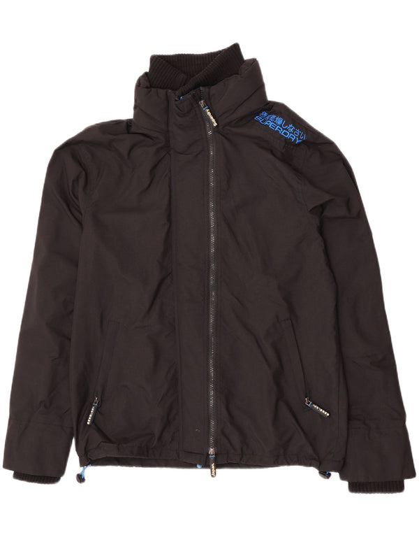 Superdry Chaqueta Cortavientos The Windcheater para Mujer UK 40 XL Nylon Negro