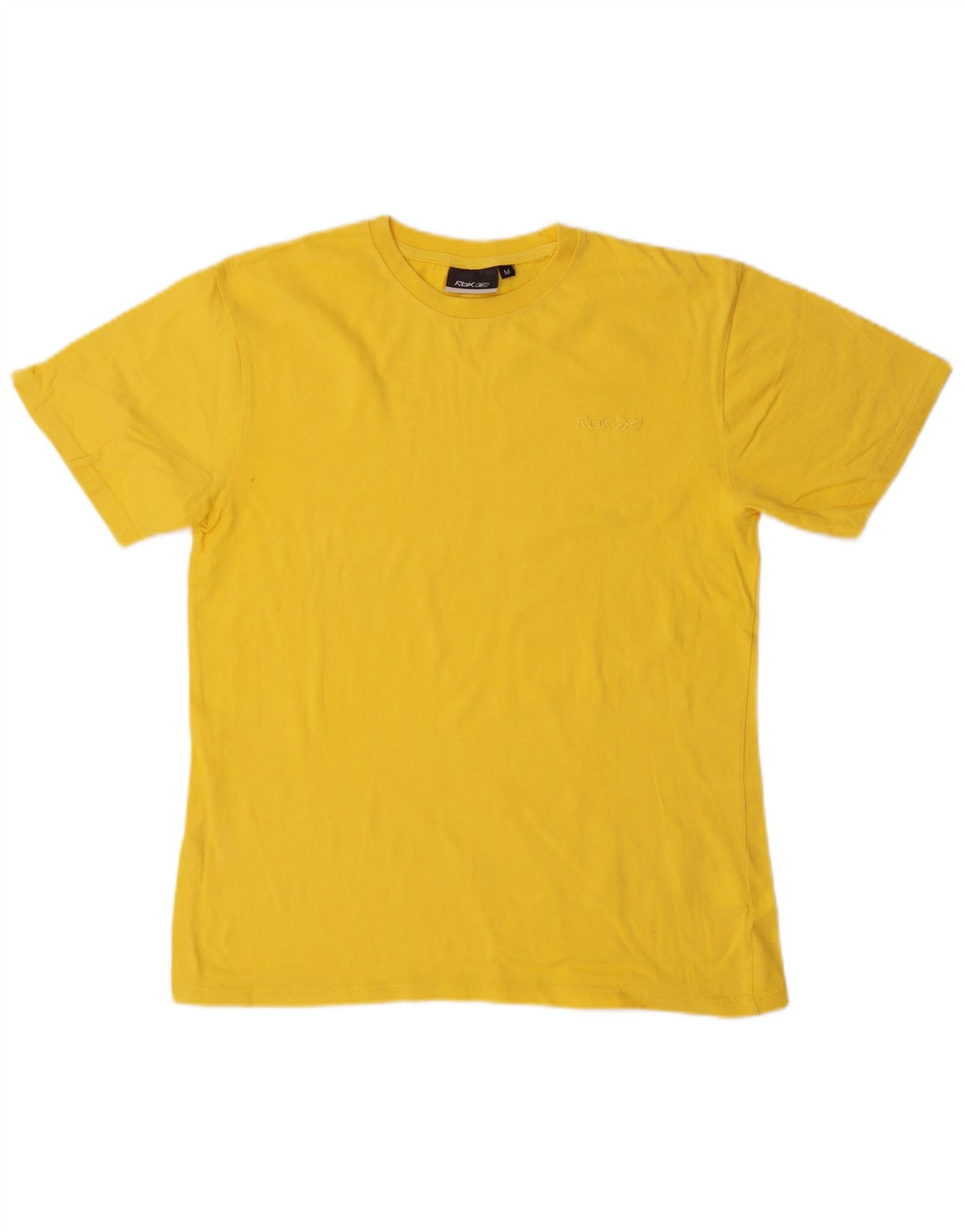 Camiseta Reebok Hombre Top Medium Amarillo Algodón